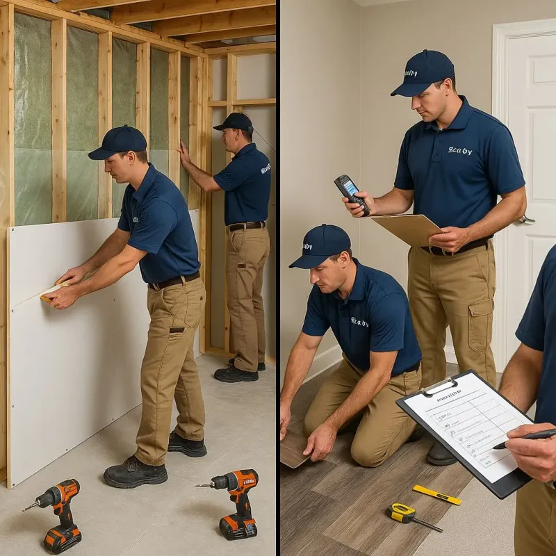 Repairs and Reconstruction process in Delmar, DE
