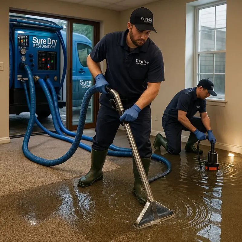 Water Extraction and Removal process in Delmar, DE
